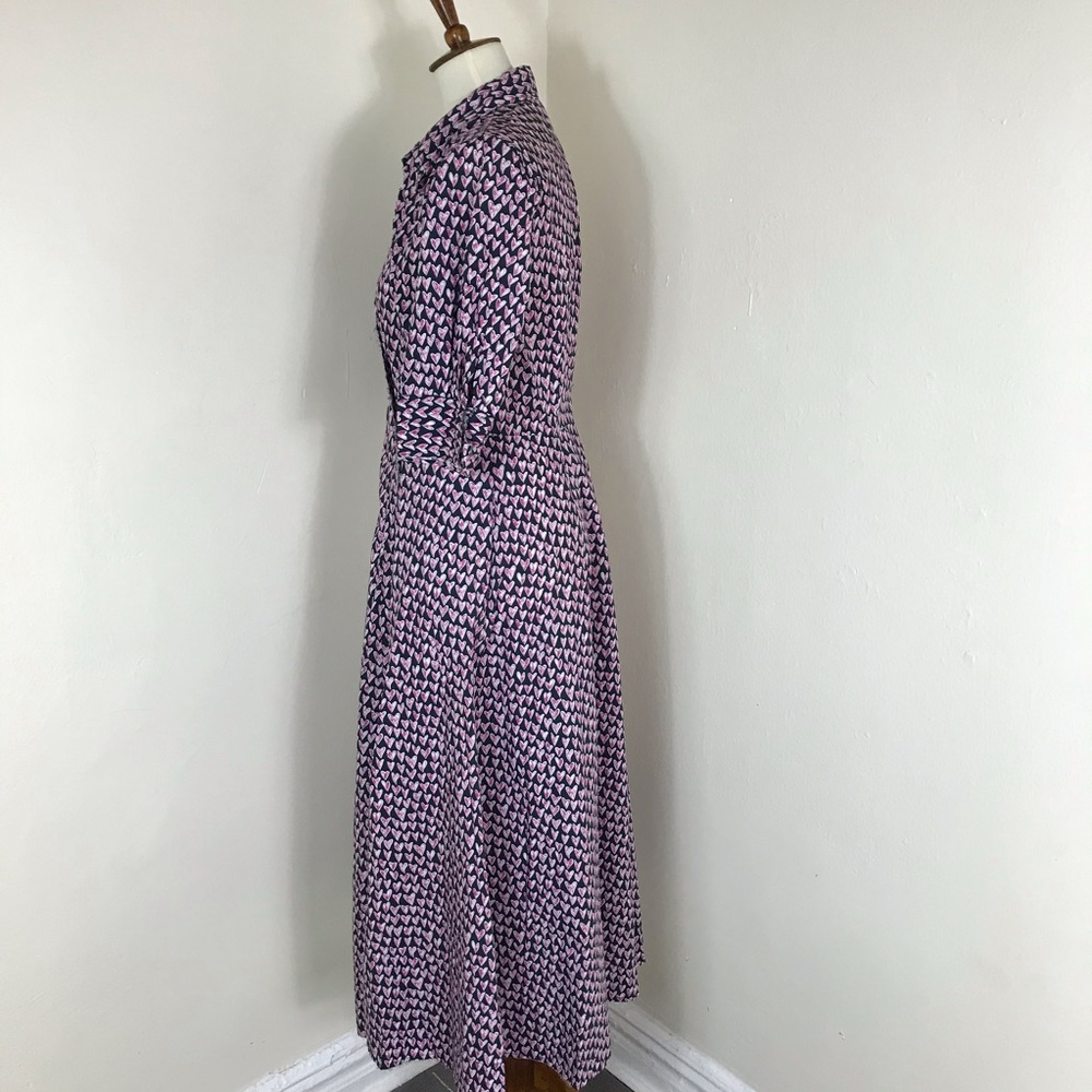 Barney’s heart print wrap dress - Picture 7 of 11